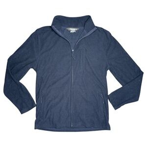 Mountain Khakis Men's Apex Full Zip‎ Navy Blue Long Sleeve Sweater - Size Small